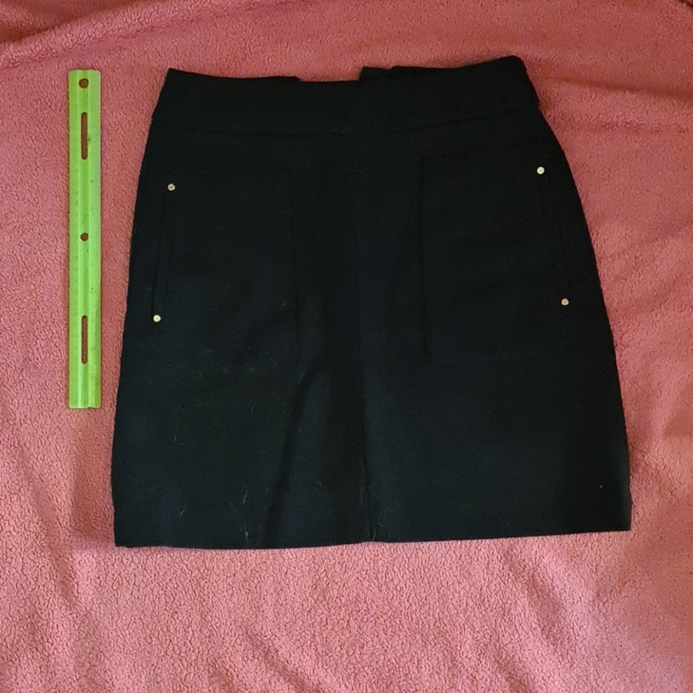 H&M black A-line skirt (size 2)